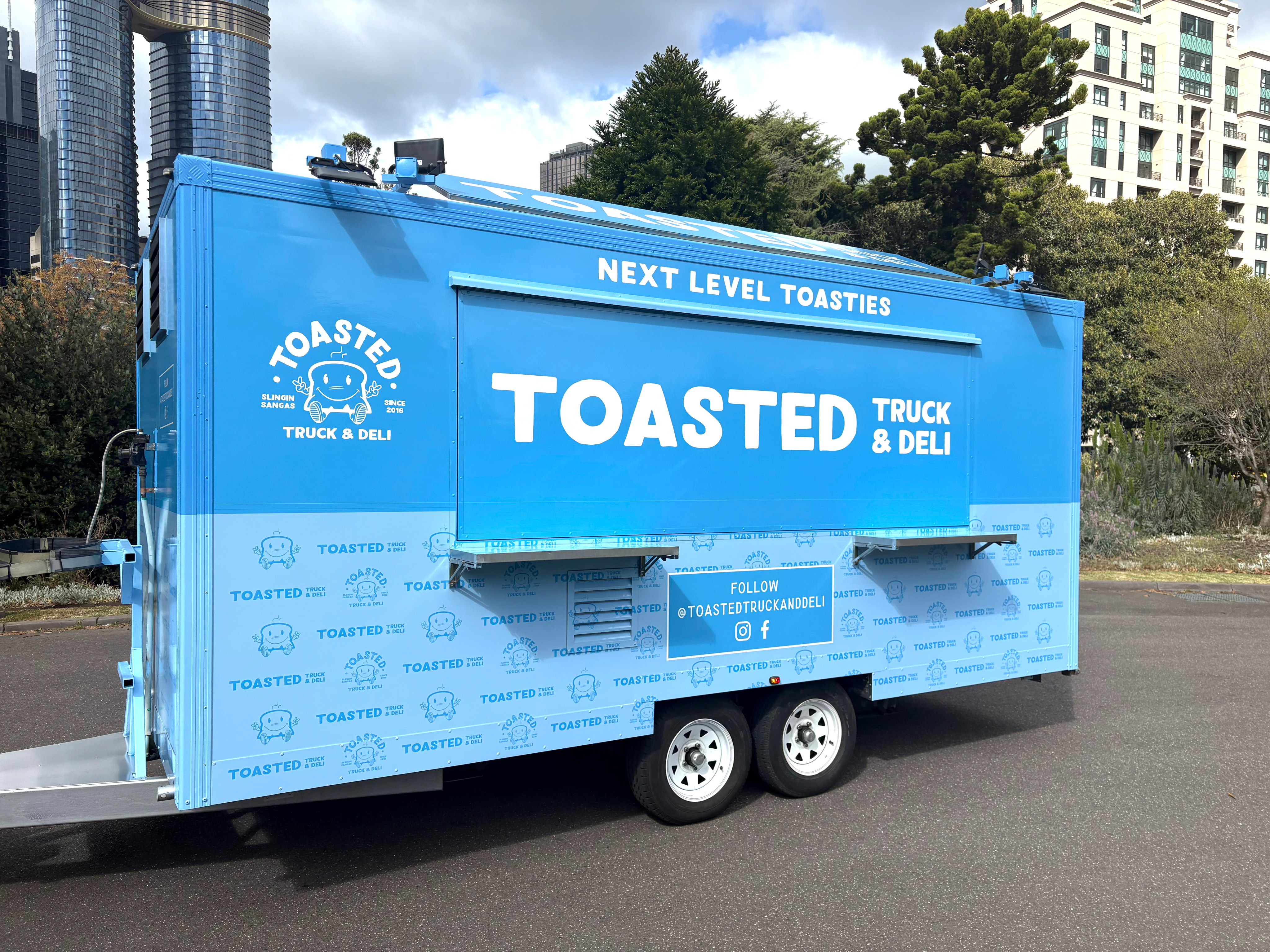 Graphic depicting UI-styled buttons with different categories of interior design items on top of an image of a modern interior living room.