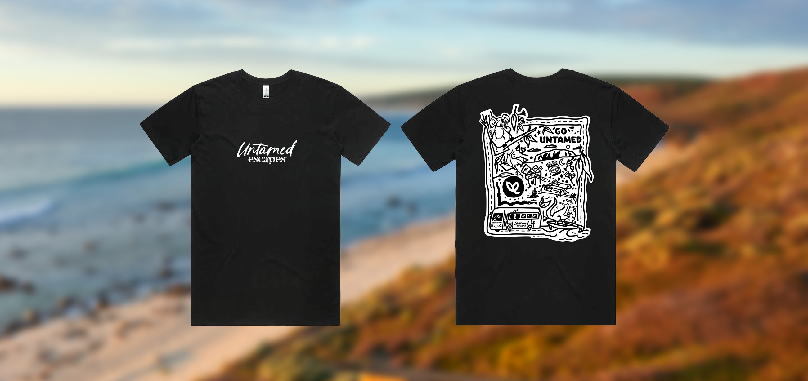 Stationery design of letterhead and business cards for the company Anders on top of a blurred photo of a house interior.