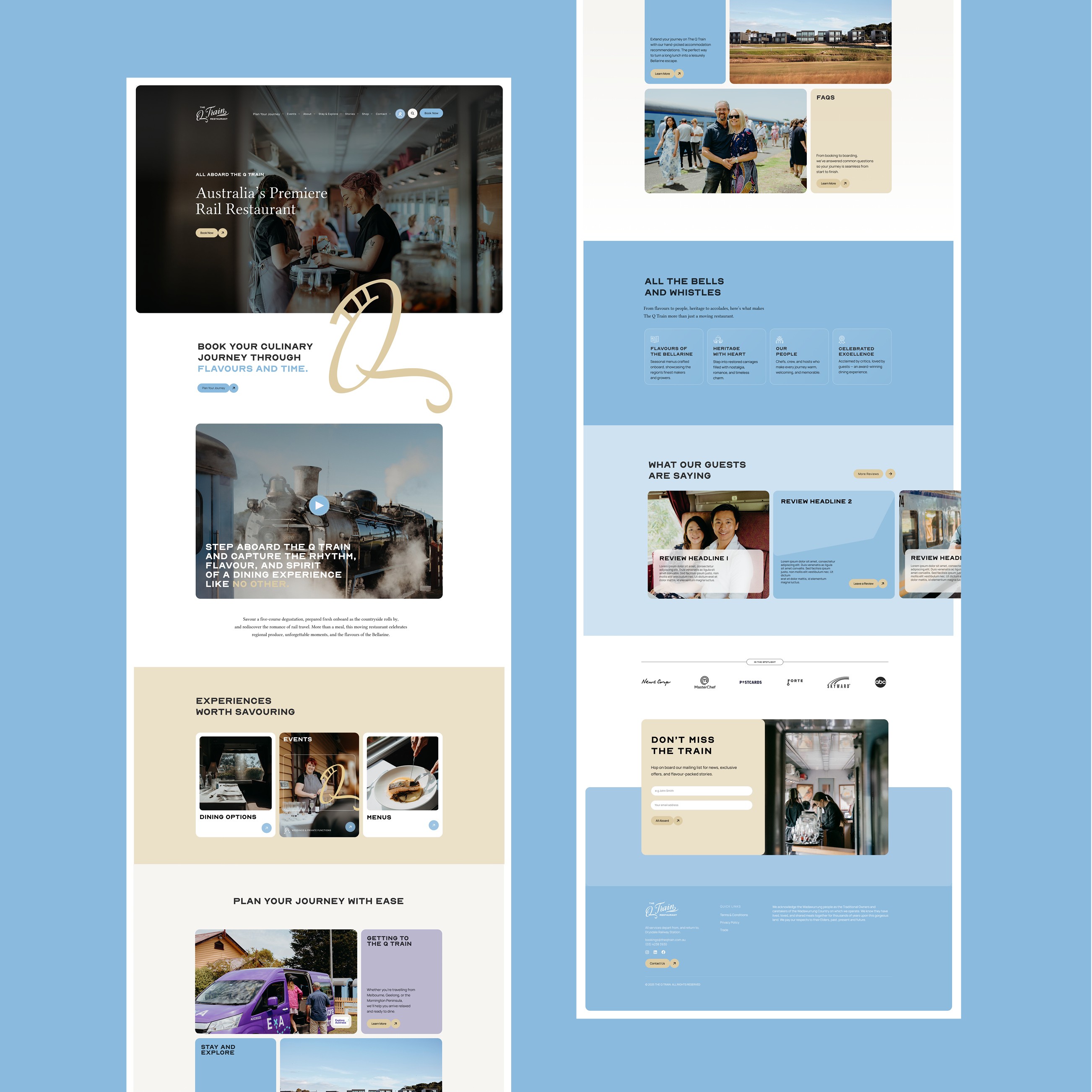 Stationery design of letterhead and business cards for the company Anders on top of a blurred photo of a house interior.